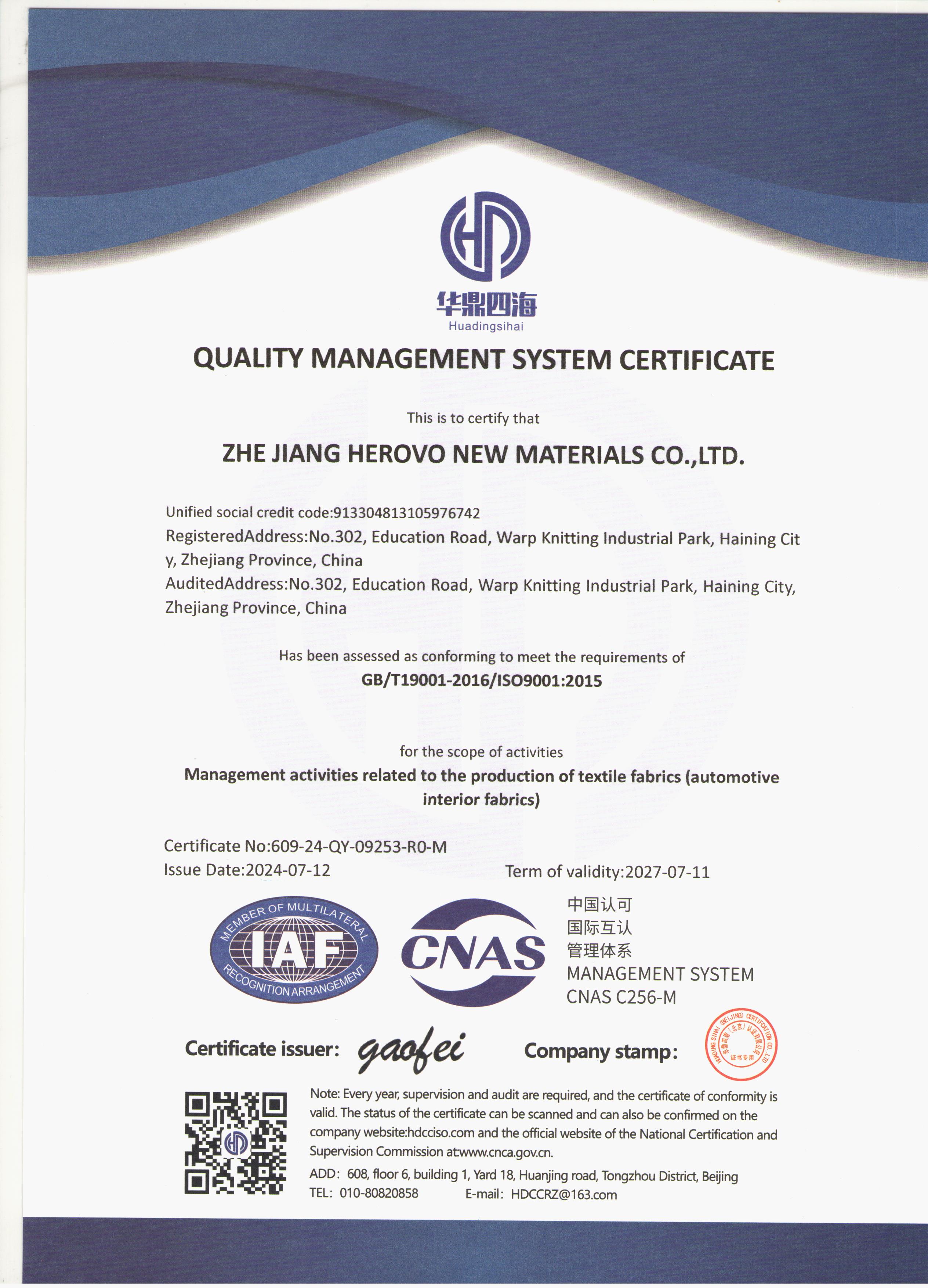 quality management